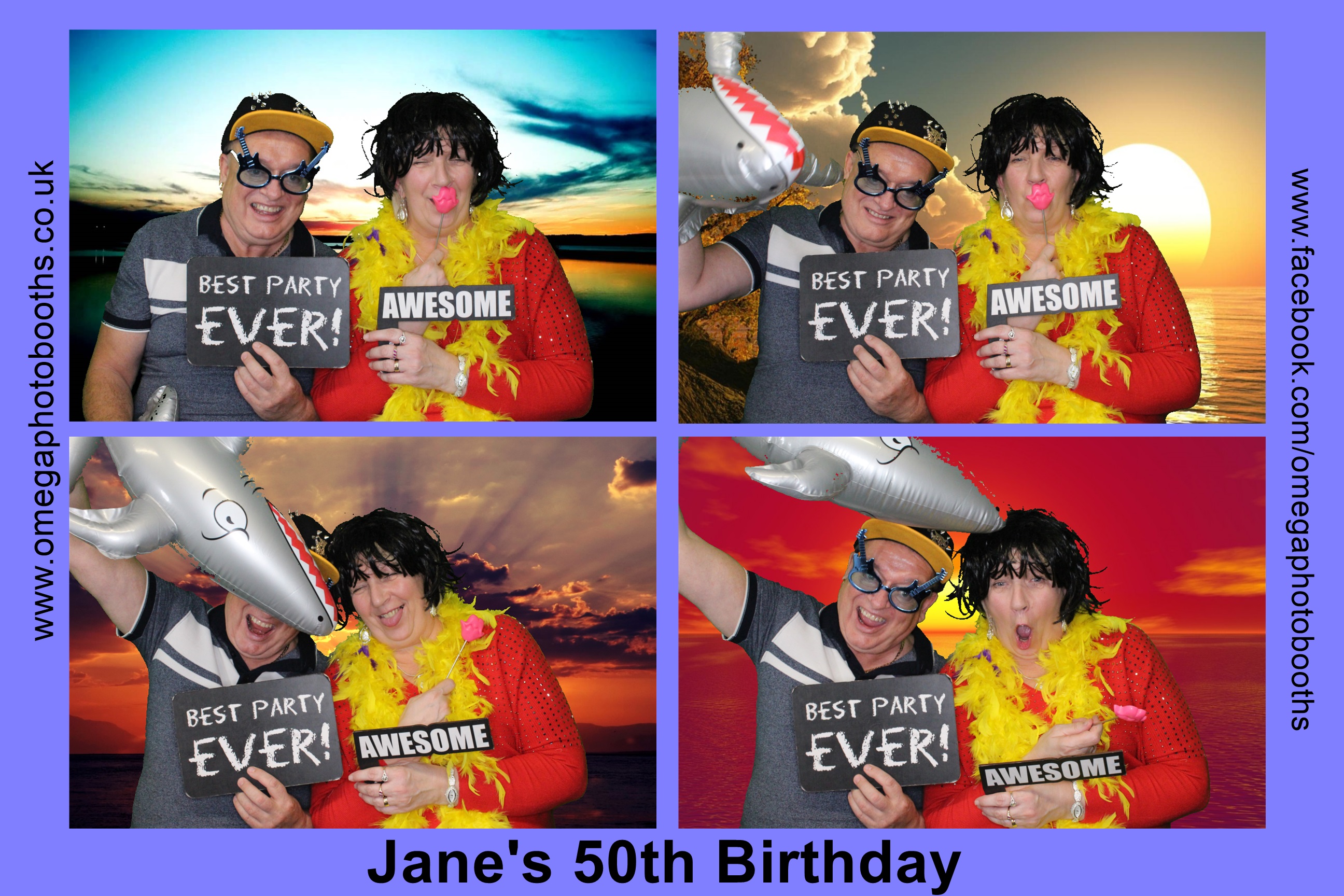Jane’s 50th Birthday | View more photos from the event at gallery.omegaphotobooths.co.uk/u/Omega-Photobooths/Jane’s-50th-Birthday